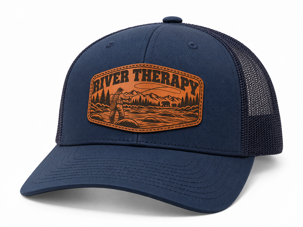 Leapfrog Collective River Therapy Fishing Trucker Hat – Bears
