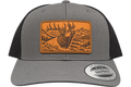 Leapfrog Collective High Country Bull Elk Bugle Leather Patch Hat