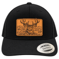 Leapfrog Collective High Country Mule Deer Leather Patch Hat